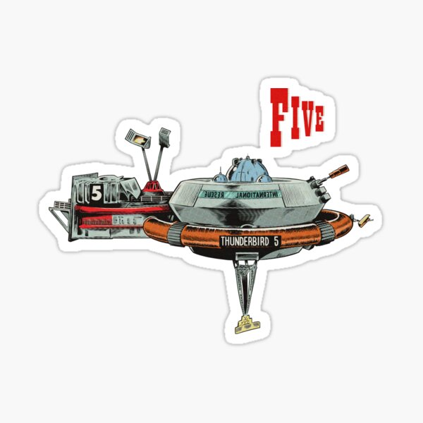 Thunderbird 5 Sticker
