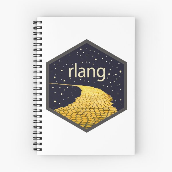 Item preview, R rstudio rlang hex designed and sold by pilcrow.