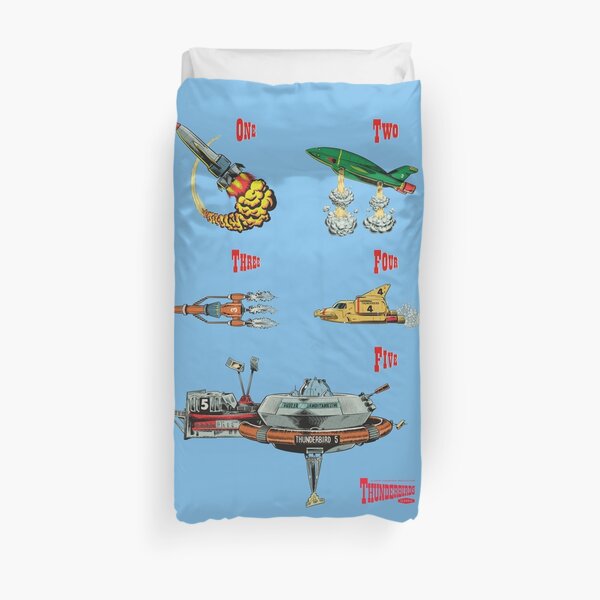 Thunderbirds are GO! Duvet Cover
