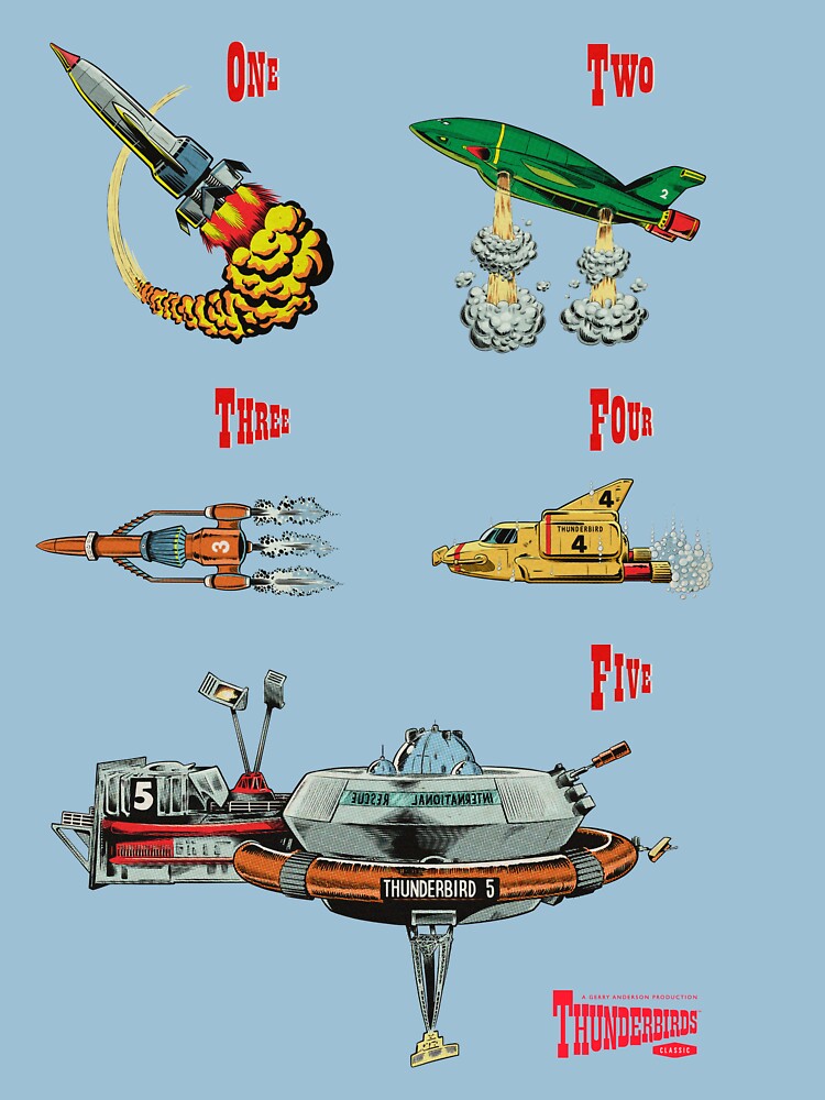 gerry anderson t shirts