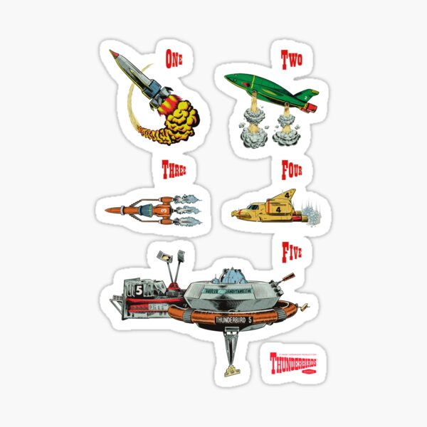 Thunderbirds are GO! Sticker