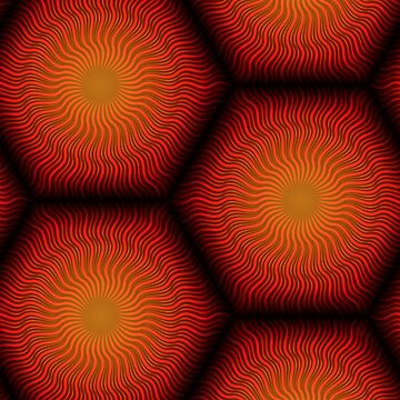 Artwork thumbnail, Hexagon Sun by Joby Cummings