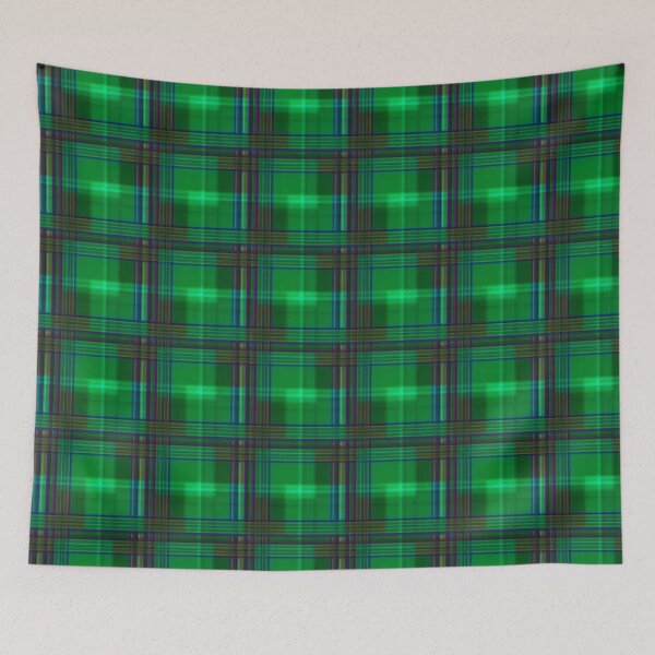 Item preview, modern tartan in darkgreen designed and sold by M-Lorentsson.