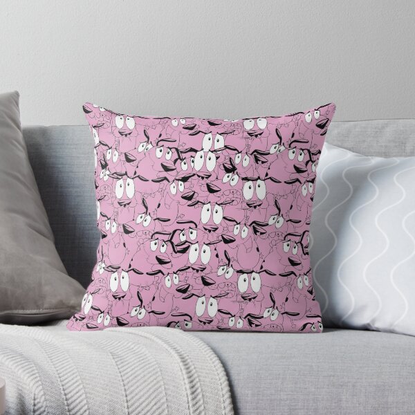 courage the cowardly dog pillow