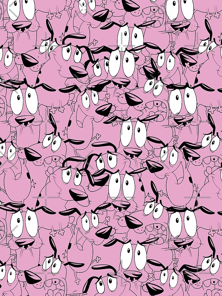 Courage the Cowardly Dog pattern by ValentinaHramov