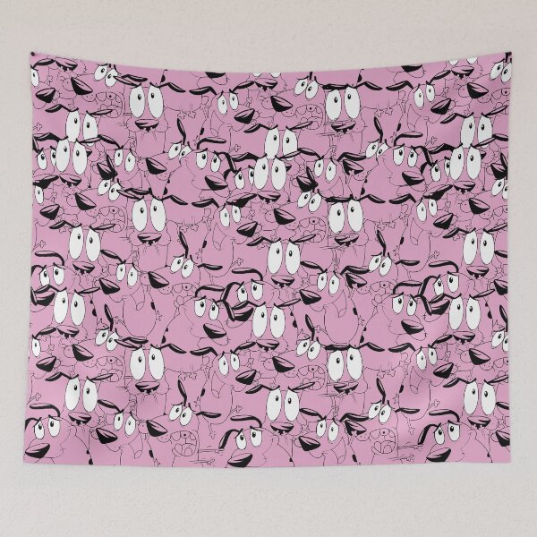 Item preview, Courage the Cowardly Dog pattern designed and sold by ValentinaHramov.