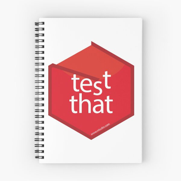 Item preview, R rstudio testhat hex designed and sold by pilcrow.