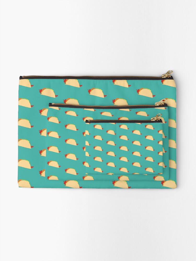 Alternate view of Simple Taco Zipper Pouch