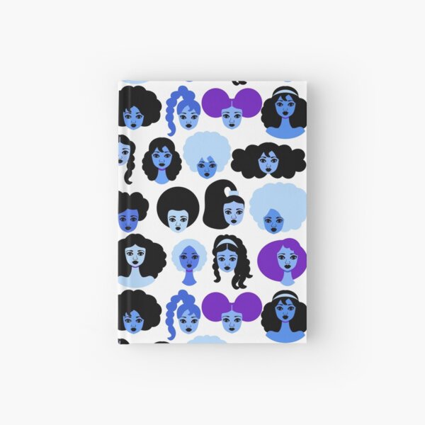 Shades of Blue Hardcover Journal
