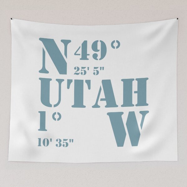 Item preview, UTAH BEACH COORDINATES designed and sold by CoolYule.