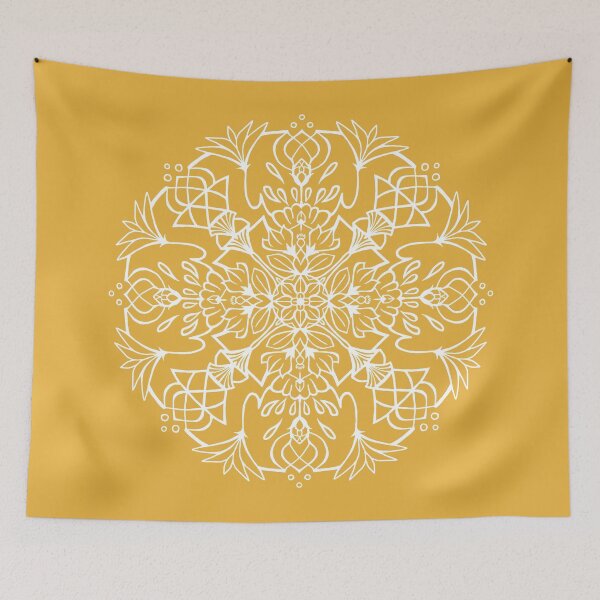 Item preview, Lotus Mandala - Sunny Yellow designed and sold by Olooriel.