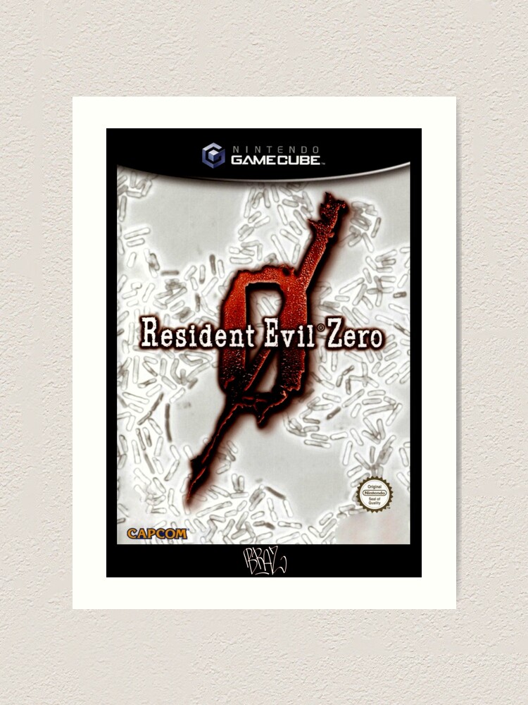 Resident Evil 0 - GameCube EU Cover Art (Original No Neon)