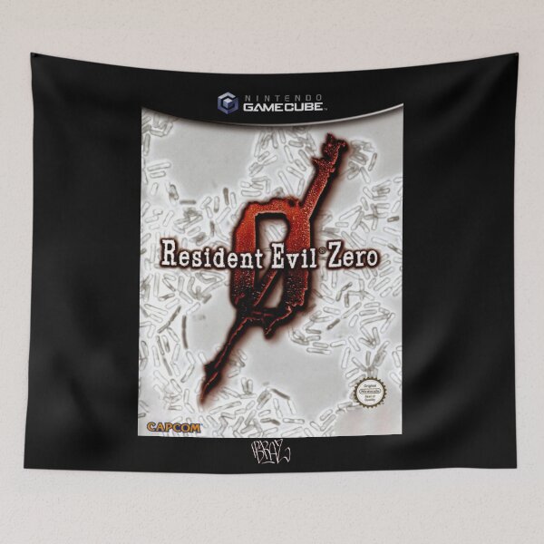 Aperçu de l'œuvre Resident Evil 0 - GameCube EU Cover Art (Original No Neon) créée et vendue par Brazz Official.