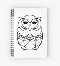 Barn Owl Silhouette Spiral Notebooks Redbubble