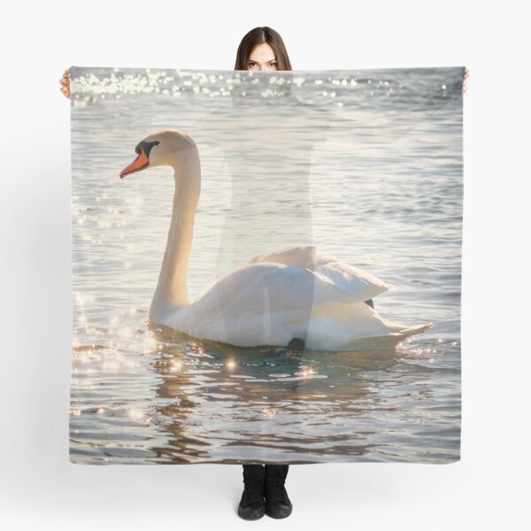 Foulards Sur Le Theme Cygne Redbubble