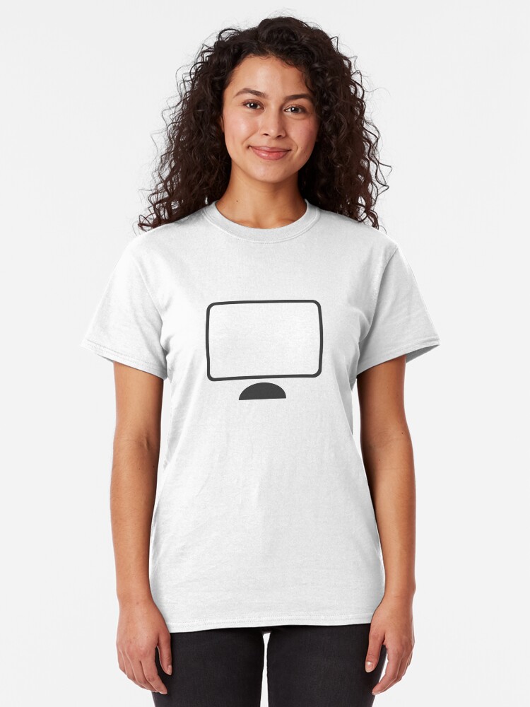 Alternate view of Computer Icon Classic T-Shirt