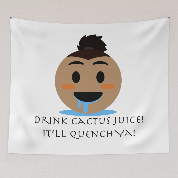 Item preview, Drink Cactus Juice Emoji designed and sold by PrinceTumi.