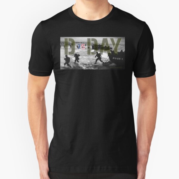 D-Day 75th Anniversary Slim Fit T-Shirt