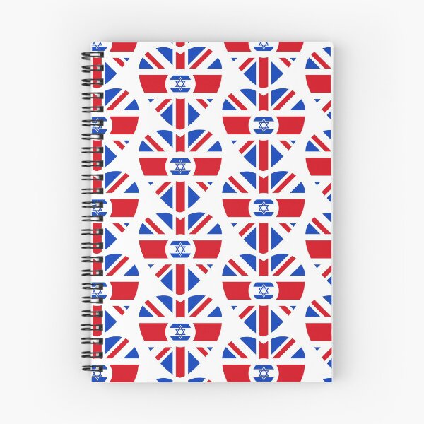 Item preview, British Israeli Multinational Patriot Flag Series designed and sold by Carbon-Fibre Media.