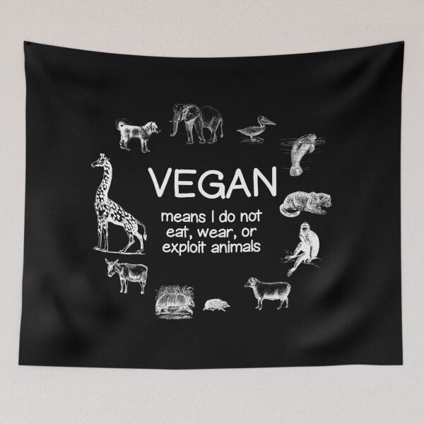 Item preview, Vegan means... designed and sold by quinnhopp.