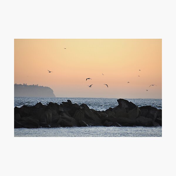 Sunrise View From Swansea to Redhead NSW Australia Photographic Print
