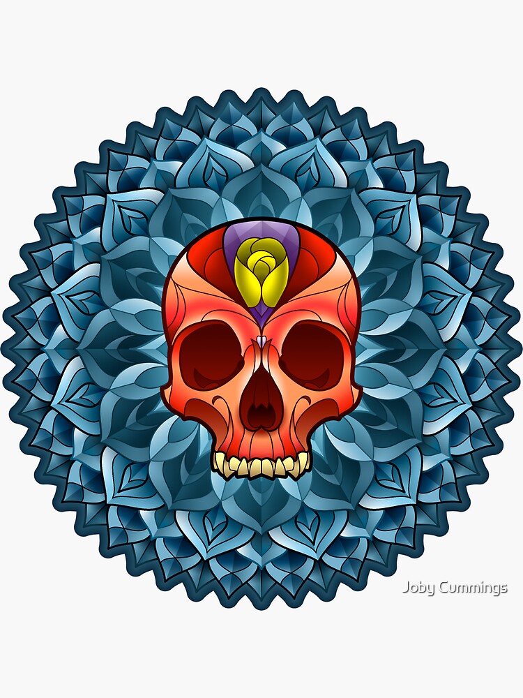 Thumbnail 3 of 3, Sticker, The End designed and sold by jabwai.