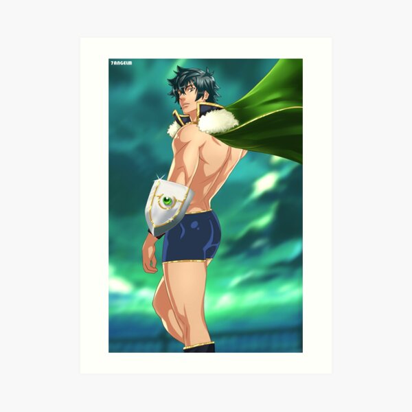 Gay digital art yaoi bara naofumi Art Print