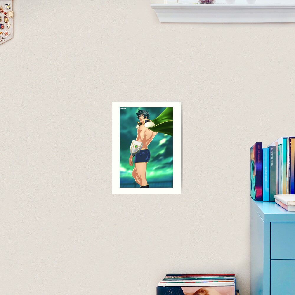 Gay digital art yaoi bara naofumi Art Print
