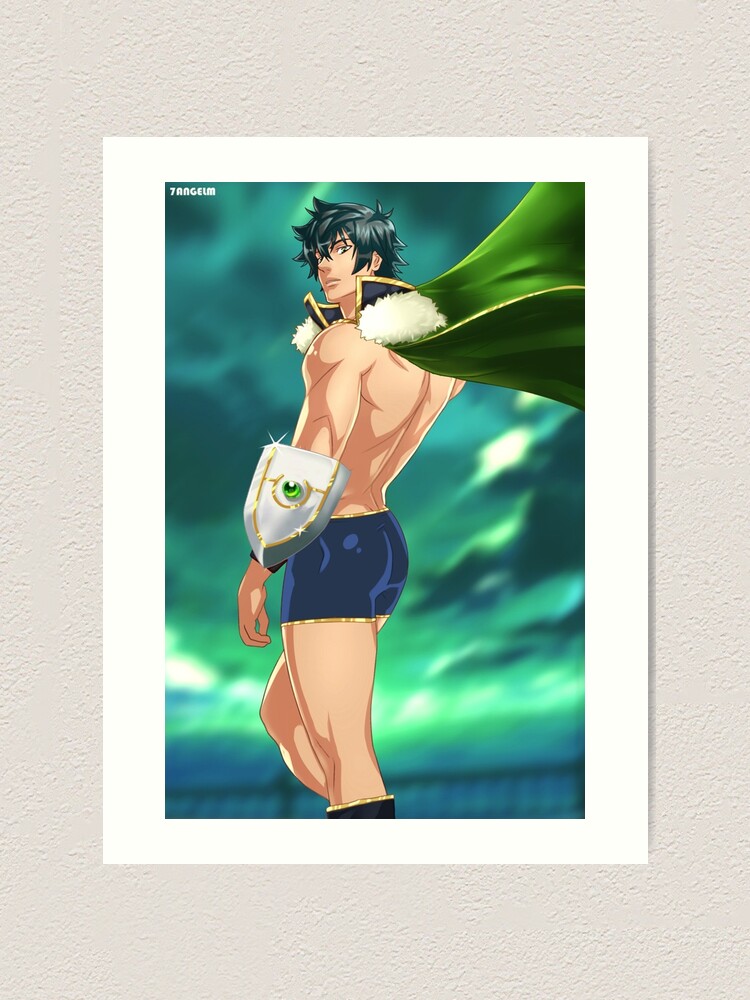 Alternate view of Gay digital art yaoi bara naofumi Art Print