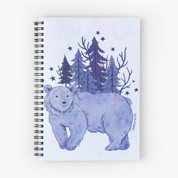 Item preview, Fantasy Forest Bear designed and sold by hwainio.
