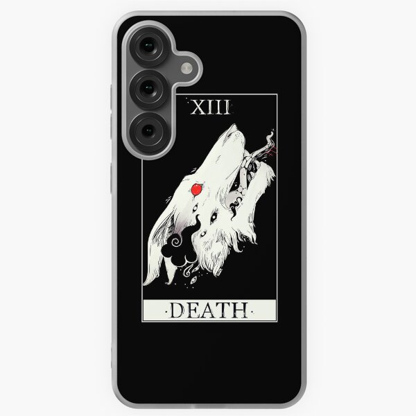 Item preview, Death Tarot Card Wolf Art designed and sold by cellsdividing.