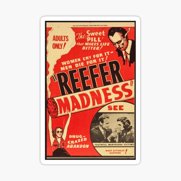 Item preview, Movie Poster "Reefer Madness" designed and sold by 105error.