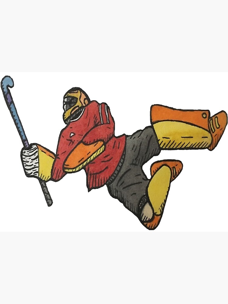 "Field Hockey Goalie" Art Print for Sale by TwinDesigns Redbubble