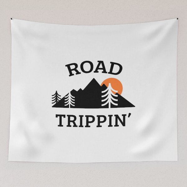 Item preview, Road Trip Quote Fun Love Mountains Trees Sun Group Family  design designed and sold by CreatedByHeidi.