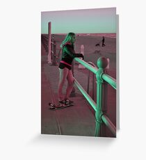 Ultraviolet Greeting Card