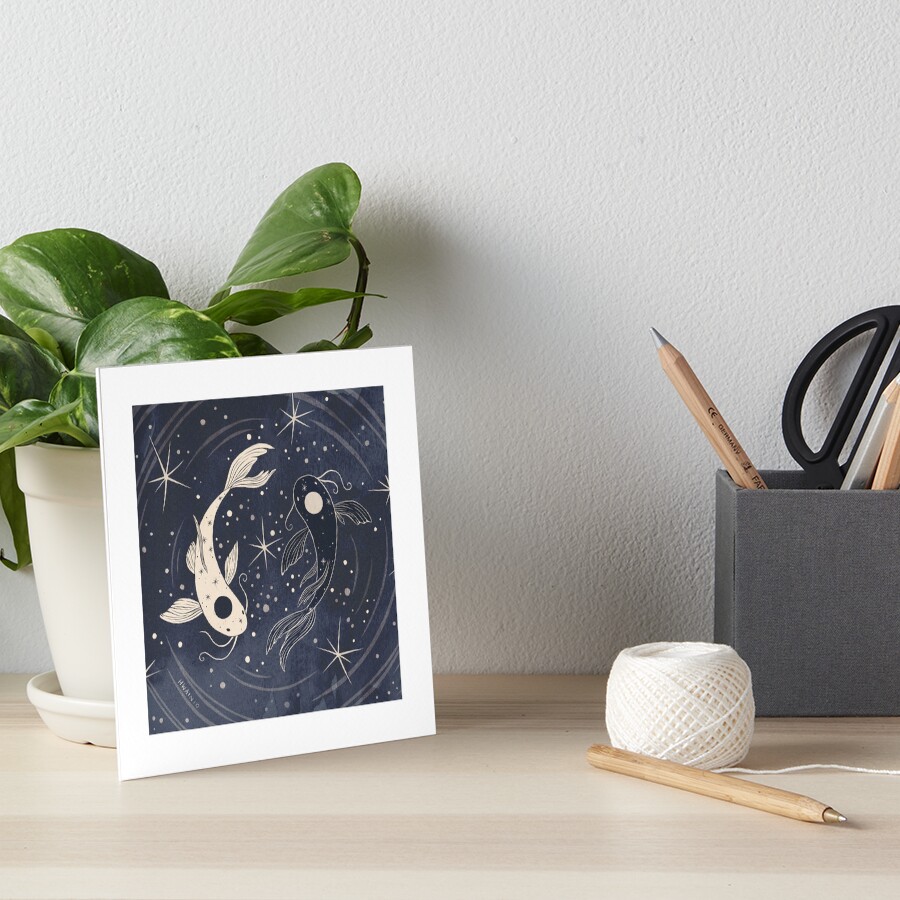 Tui and La Art Board Print