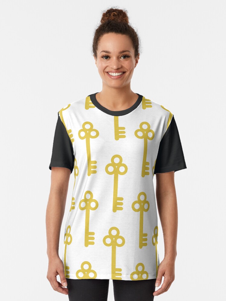 Alternate view of Vintage Key Graphic T-Shirt