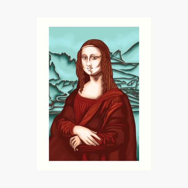 Mona Lisa 67 Art Print
