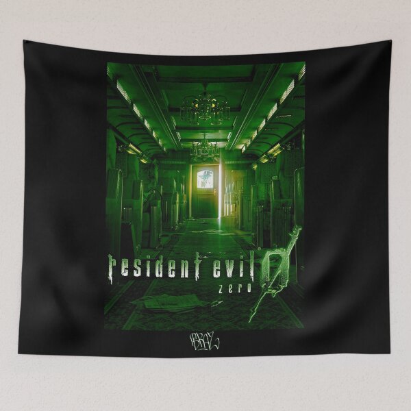 Item preview, Resident Evil 0 Remastered Art Cover (Green No Neon) designed and sold by Brazz Official.