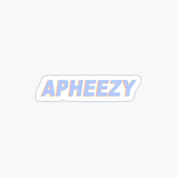 APHEEZY Srat Sticker Sticker
