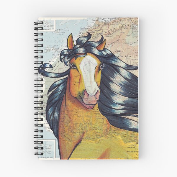 Artikelvorschau, Barb Horse auf der Karte entworfen und verkauft von Elizabeth Staley.