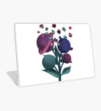 Space Flowers Laptop Skin