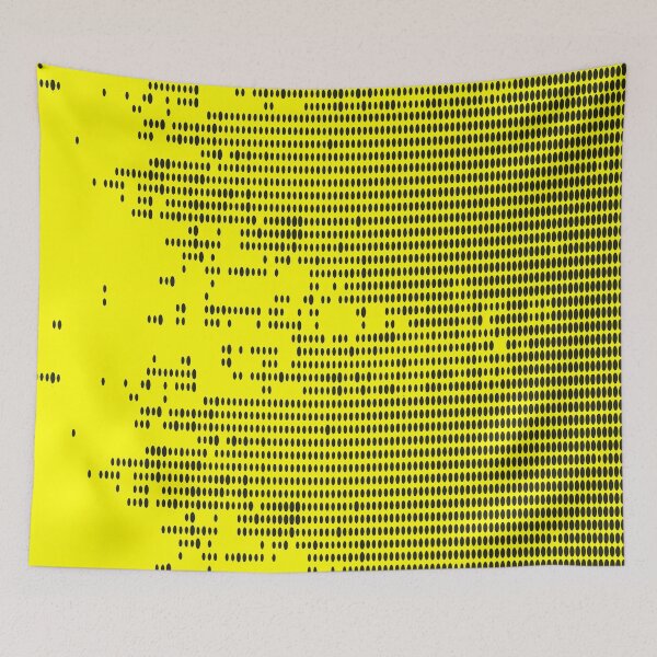 Item preview, Yellow data dots abstract designed and sold by stephenignacio.