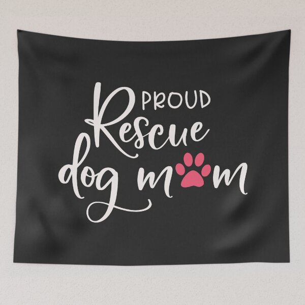 Item preview, Rescue Dog Mom designed and sold by Anthalya.