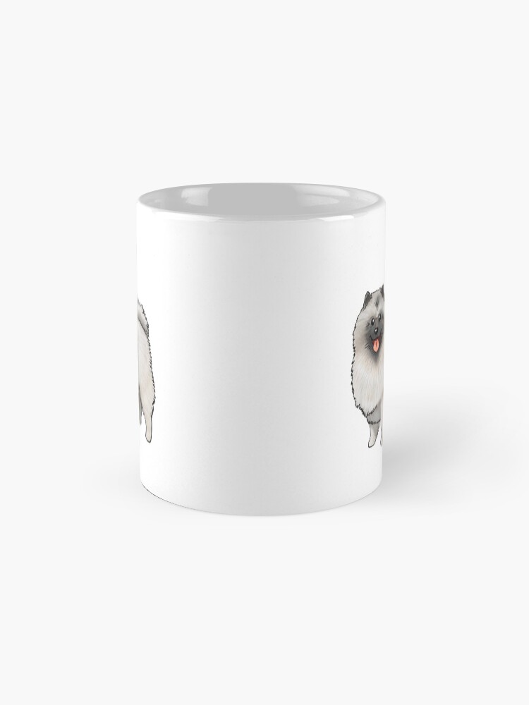 Alternate view of Keeshond Mug
