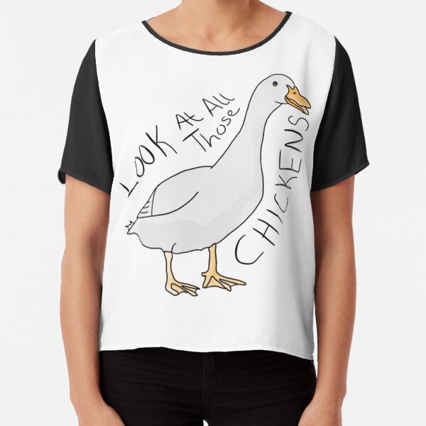 CHICKENS Chiffon Top