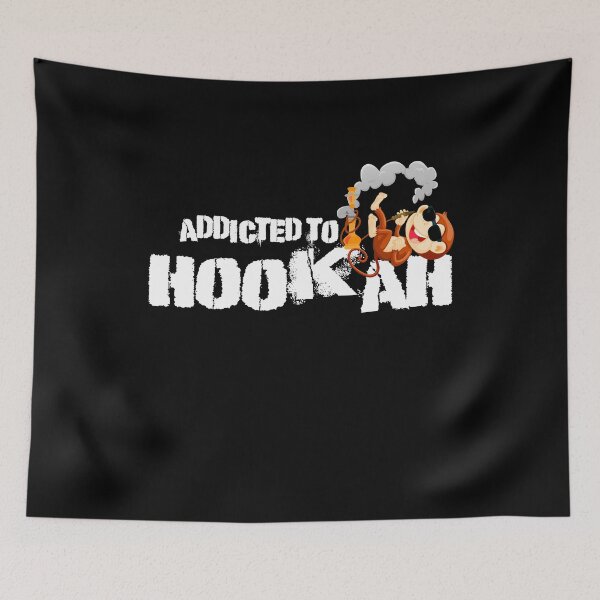 Item preview, Addicted to hookah shisha hookah monkey designed and sold by onrcnoz.
