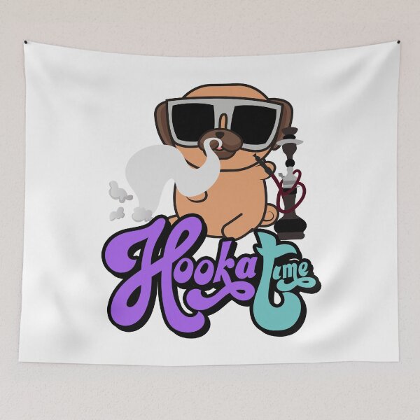 Item preview, Hookah time shisha dog designed and sold by onrcnoz.