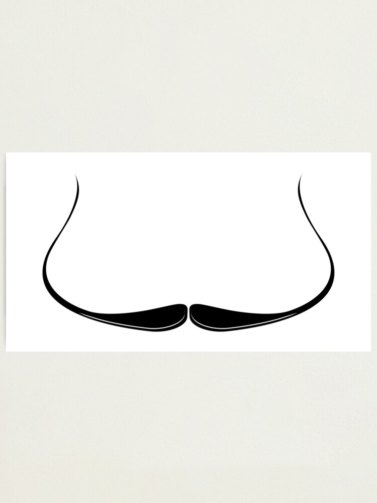 Dali Mustache Photographic Print By Thpstock Redbubble