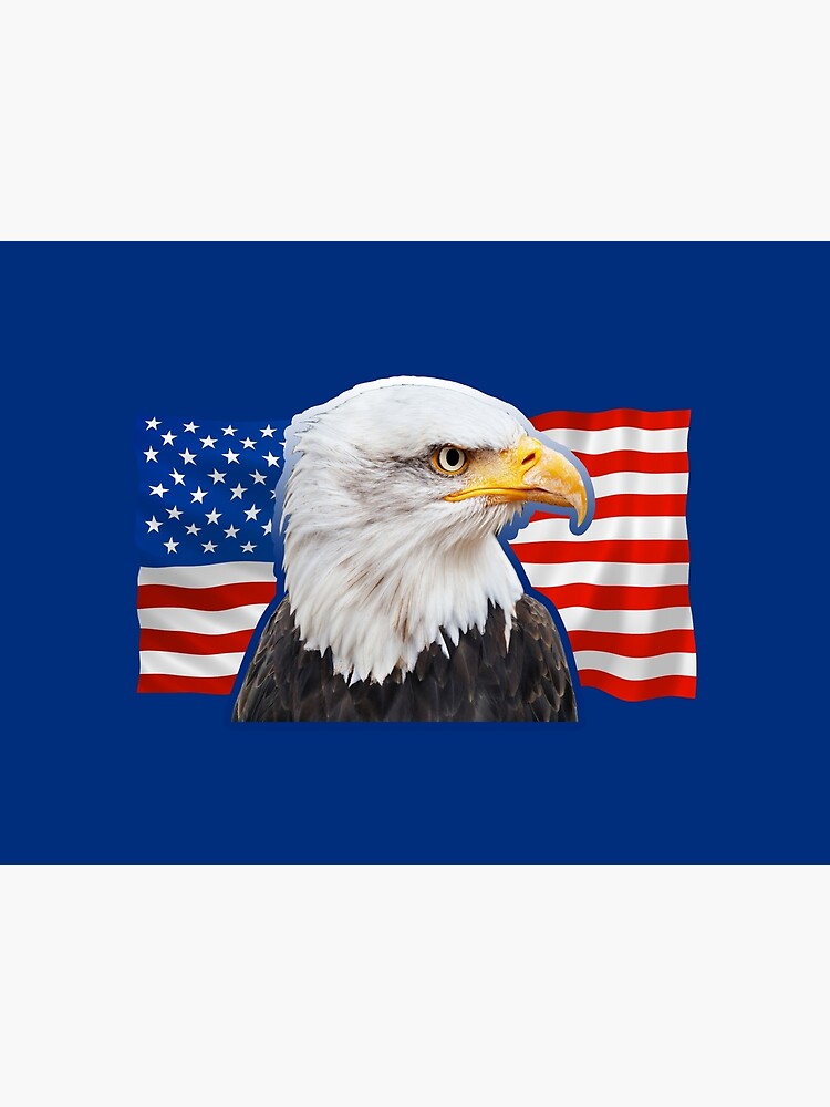 "Patriotic Eagle 4th of July American Flag" Poster for Sale by ...